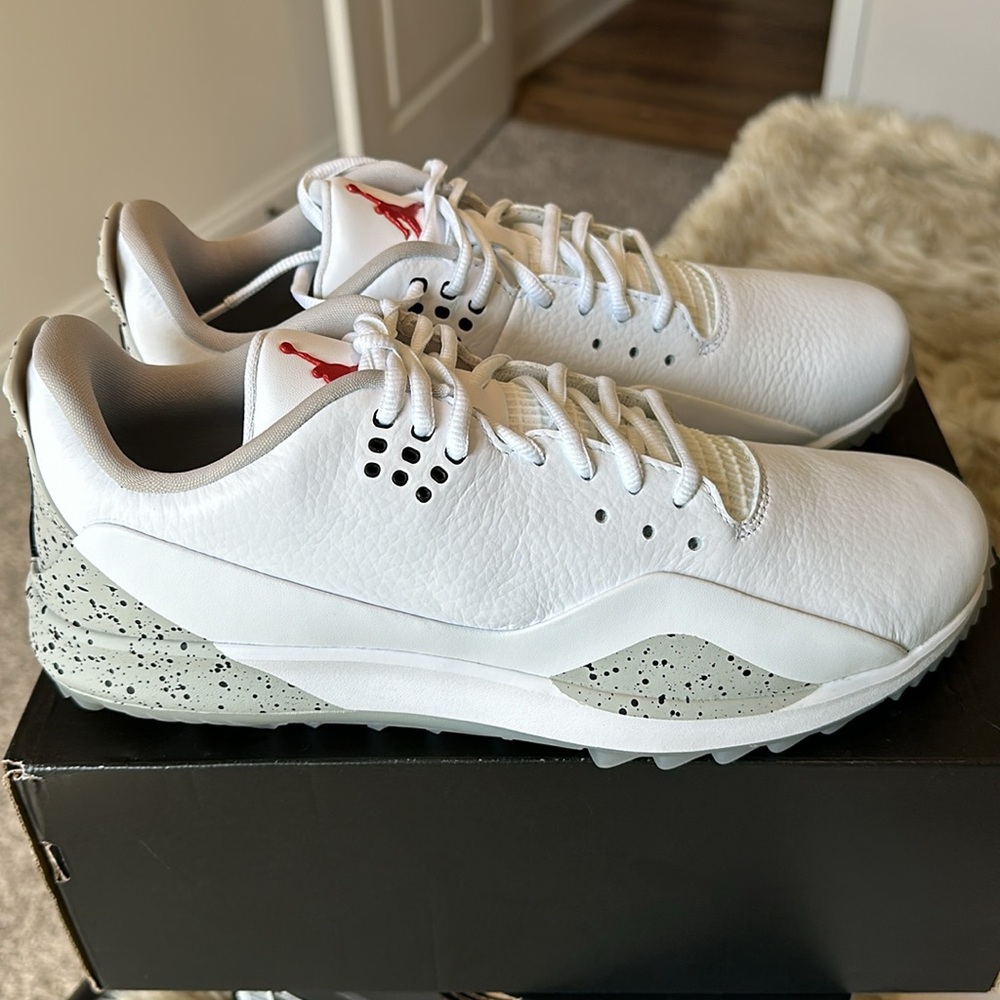 Nike Jordan Golf ADG 3 White Cement 9 NWB